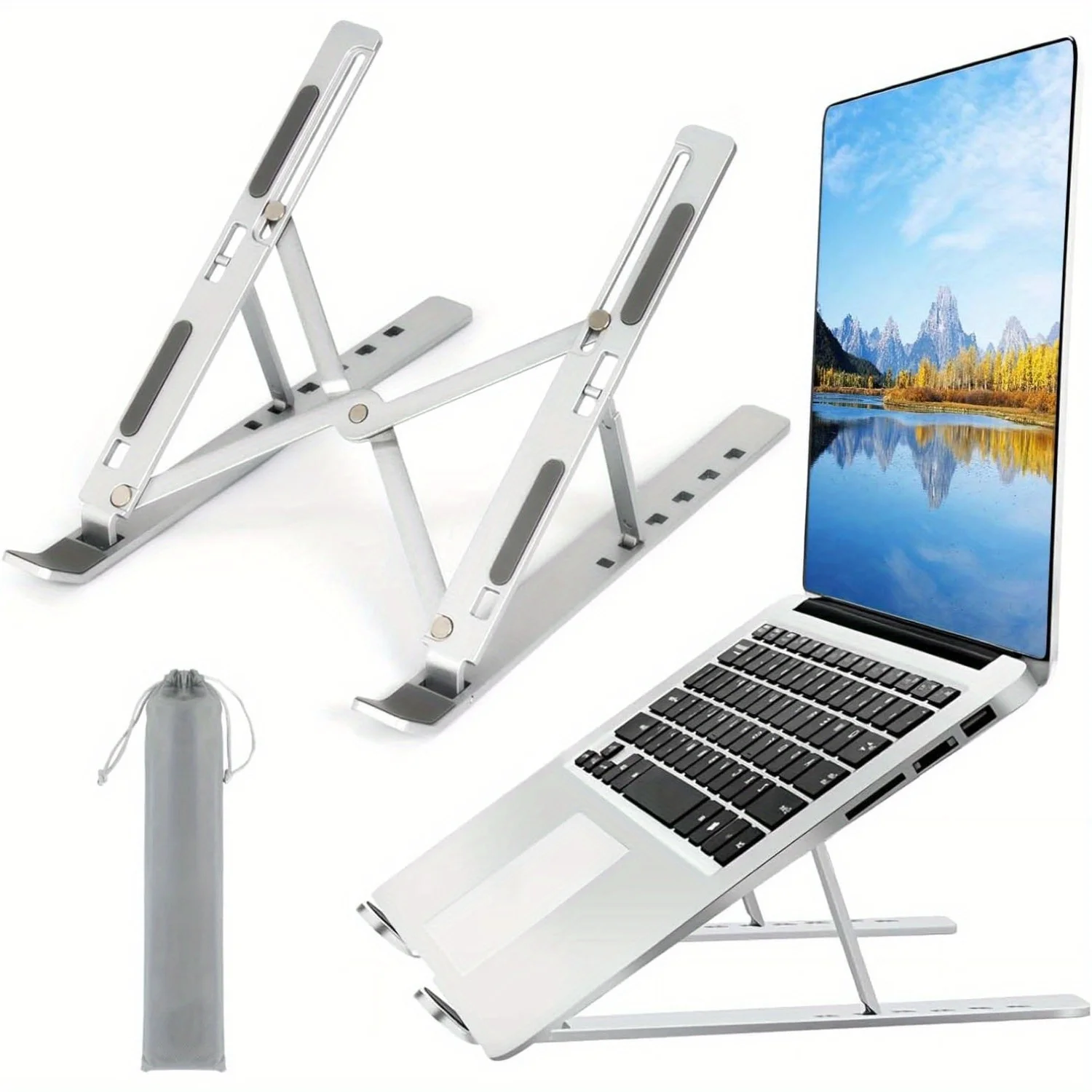 Gaming Accessories Pink - 조정 가능한 알루미늄 노트북 스탠드 -