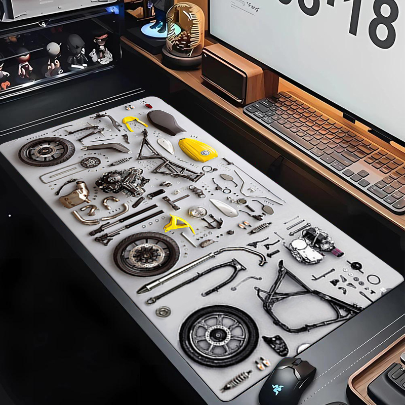 Gaming Accessories Laptop - 분해도면 고무 마우스 패드 마우스 패드