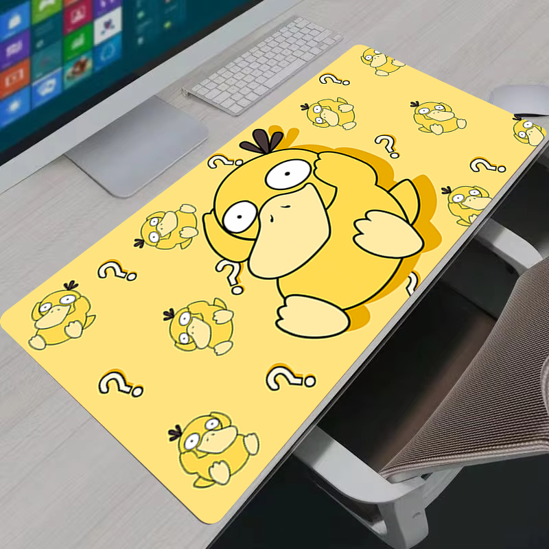 Gaming Accessories Laptop - 마우스 패드 애니메이션 P-Pokemon Psyduck XXL