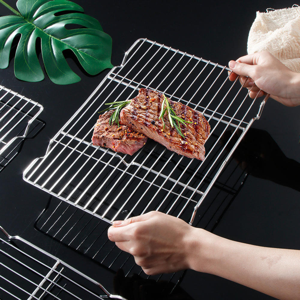 Gaming Kitchen Accessories - 스테인레스 스틸 바베큐 메쉬 매트 재사용