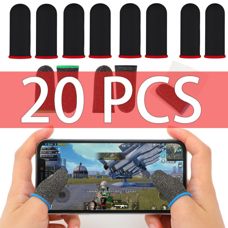 Gaming Accessories For Mobile - 20/40개입 PUBG 모바일 게임용 손가락 슬리브,