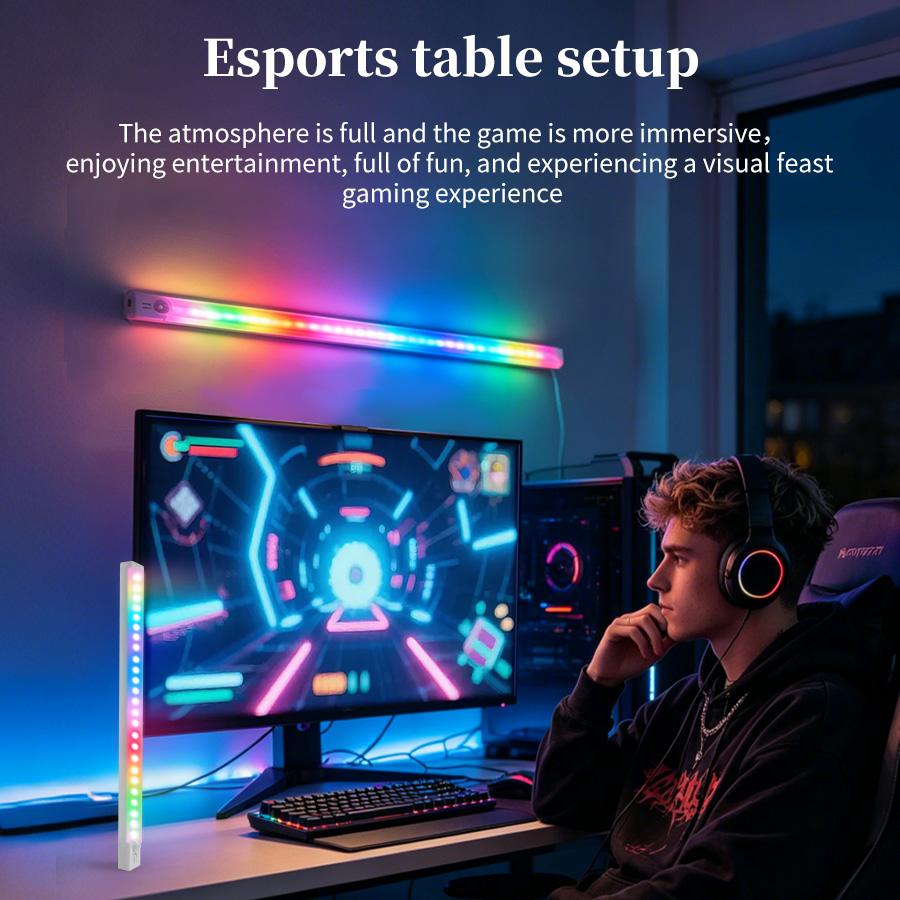 충전식 RGB LED 책상 조명 모션 센서 마그네틱 라 - Accessories For Your Gaming Room 리뷰 및 가격