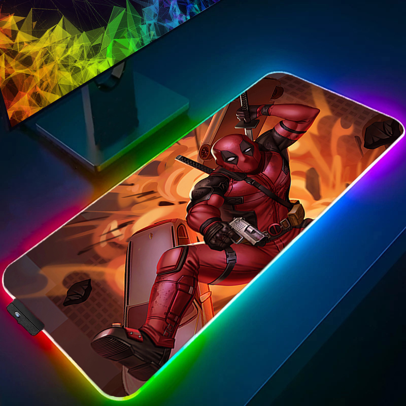 LED 마우스 패드 게임용 백라이트 락 엣지 애니메이션 - Gaming Zone Accessories 리뷰 및 가격
