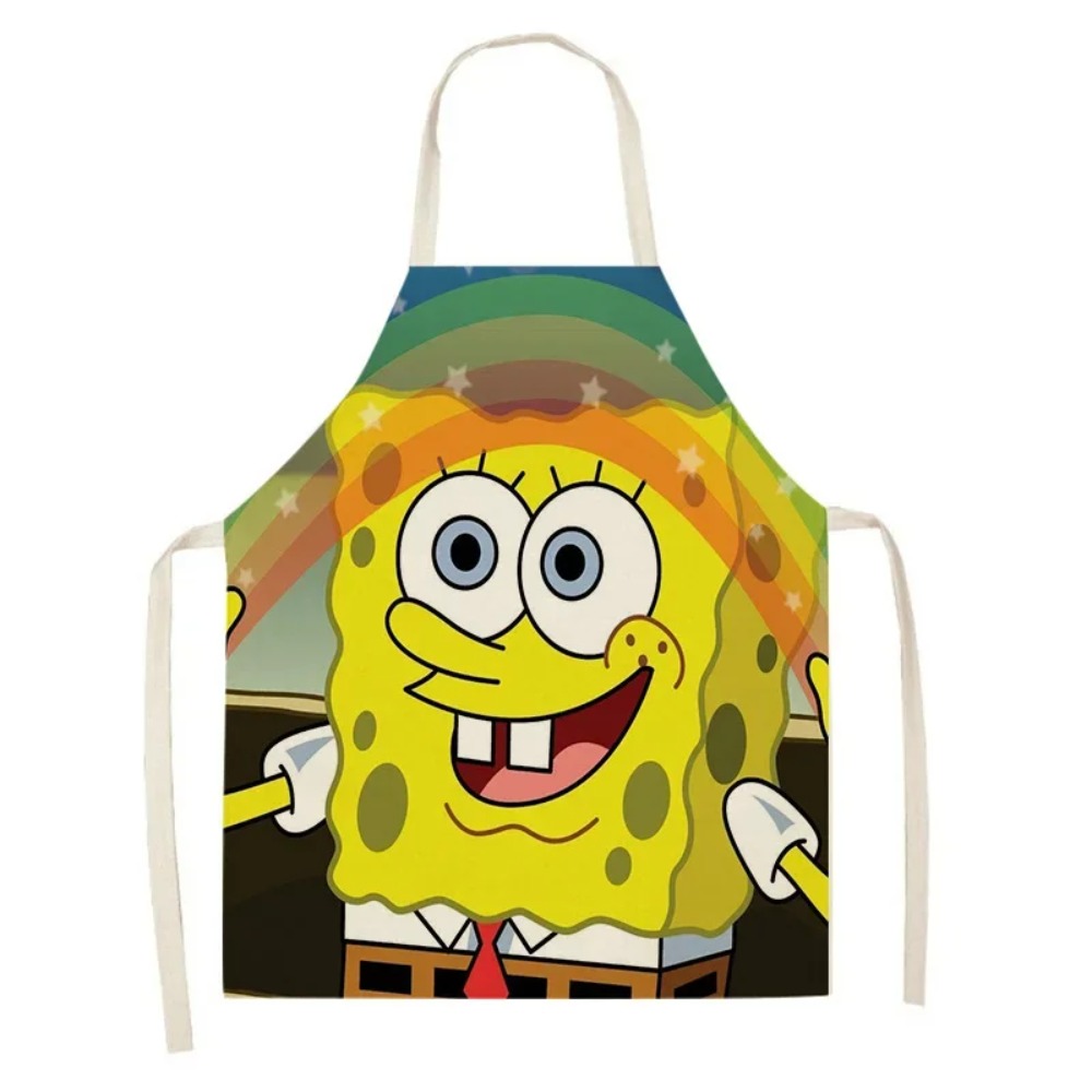 스폰지밥 패트릭 성인용 주방 앞치마, 린넨 빕스, 애니 - Gaming Kitchen Accessories 리뷰 및 가격