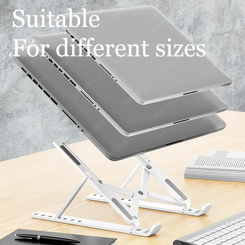 노트북 스탠드 휴대용 접이식 노트북 브래킷 조정 가능한 - Gaming Accessories Pink 리뷰 및 가격