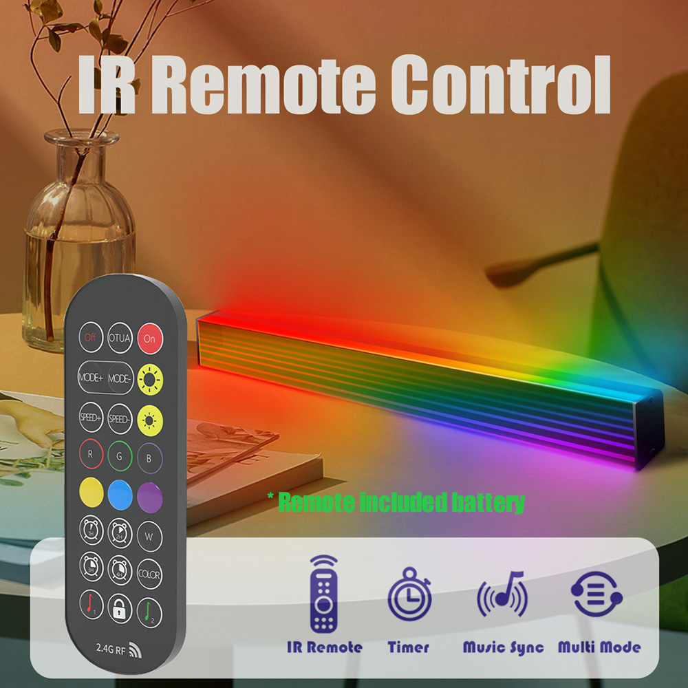 LED 주변 조명 2 팩 RGB 심연 거울 테이블 램프 - Accessories For Your Gaming Room 리뷰 및 가격