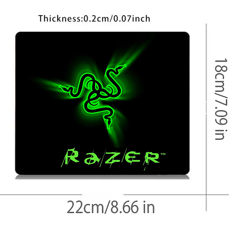 핫 레이저 패션 소형 마우스 패드 게임 액세서리 가비네 - Gaming Accessories Laptop 리뷰 및 가격