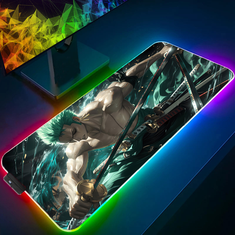 원피스 조로 마우스 패드 RGB 게임 액세서리 Gabi - Gaming Accessories Tablet 리뷰 및 가격