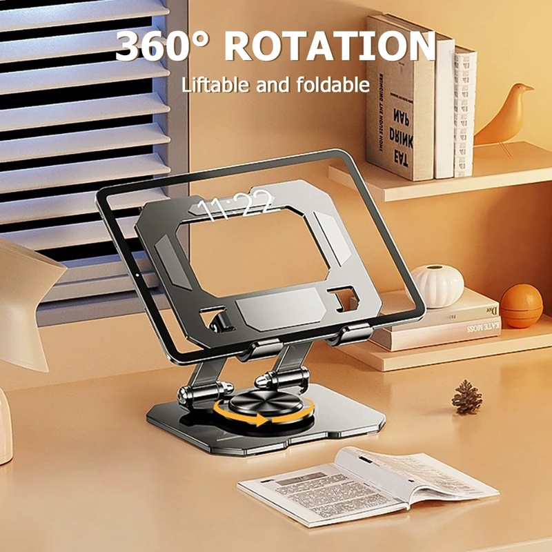 360 °   회전식 태블릿 스탠드, 조절 가능한 접이 - Gaming Accessories Tablet 리뷰 및 가격