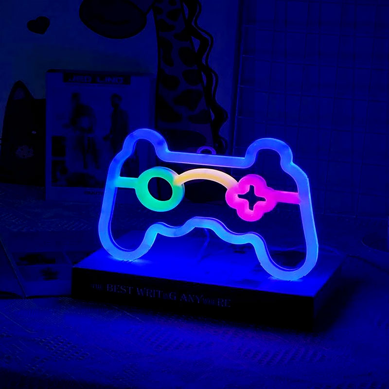 게이머 네온사인 조명, E-스포츠룸용 게이머 컨트롤러  - Accessories For Your Gaming Room 리뷰 및 가격