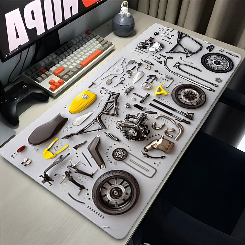 분해도면 고무 마우스 패드 마우스 패드 XXL 게임 액 - Gaming Accessories Laptop 리뷰 및 가격