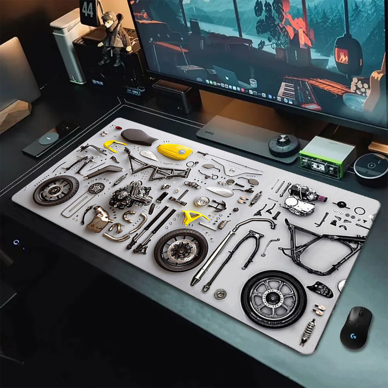 분해도면 고무 마우스 패드 마우스 패드 XXL 게임 액 - Gaming Accessories Laptop 리뷰 및 가격