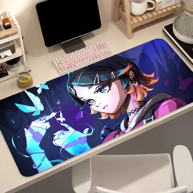 마우스 패드 게이머 컴퓨터 애니메이션 PC 발로란트 클 - Gaming Office Accessories 리뷰 및 가격