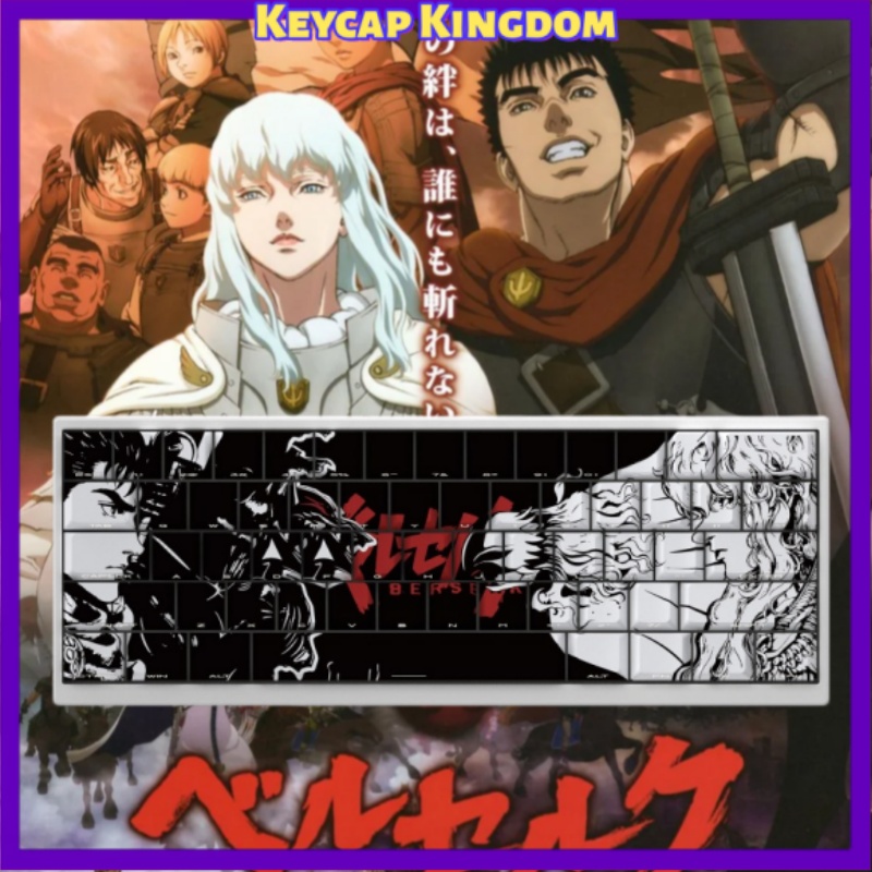 BERSERK 테마 애니메이션 키캡 98 키 기계식 키 - Gaming Accessories Tablet 리뷰 및 가격