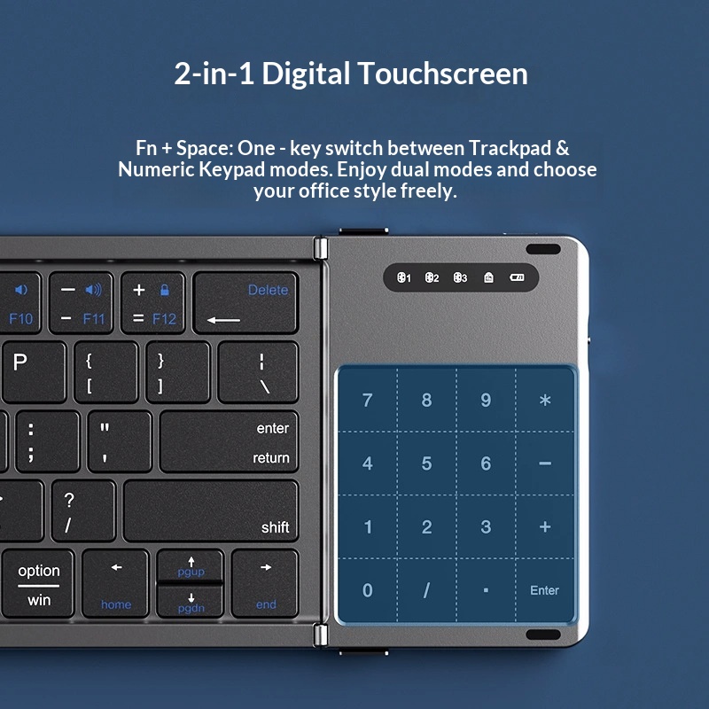 Mengzu Tri Fold 무선 블루투스 키보드(숫자 - Gaming Accessories Laptop 리뷰 및 가격